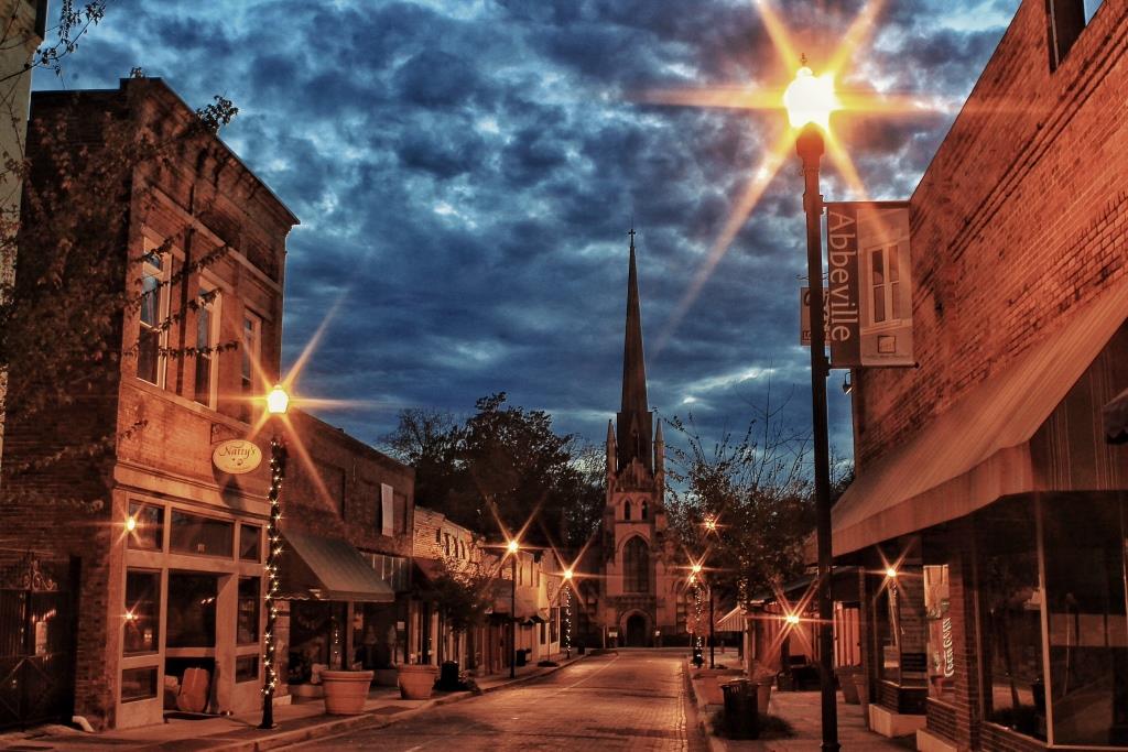 abbeville county, downtown abbeville